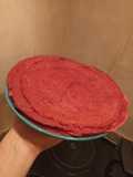 Panqueques de remolacha y harina integral