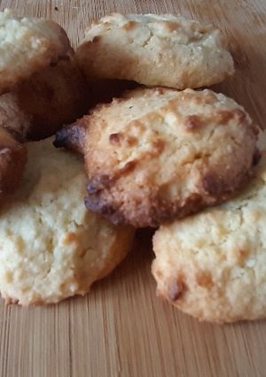 Une photo de Biscuits moelleux aux jaunes d d'oeufs