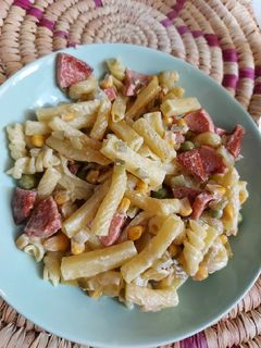 عکسی از دستور سالاد ماکارونی