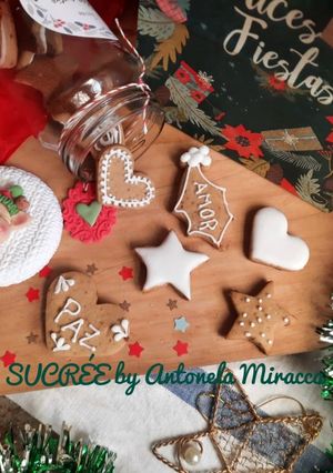 Una foto de Galletas de jengibre y especias 🎄🎅