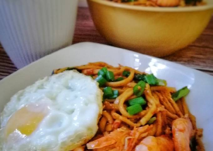 Mee Labu Goreng Super Simple