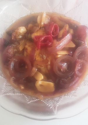 Foto resep Telur ceplok masak kecap
