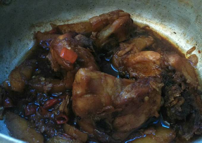 Ayam Kecap Dadakan