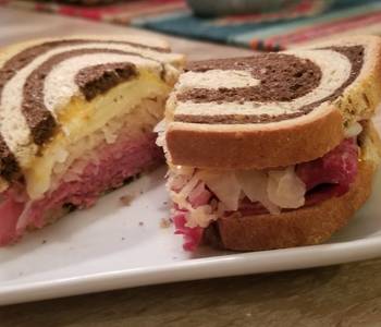 Easy Fast Cooking Rueben SandwichOven Baked Delicious Steady