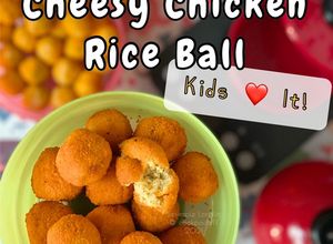 Gambar Bebola Nasi & Ayam Berkeju /Arancini (Mottainai: Rescue)
