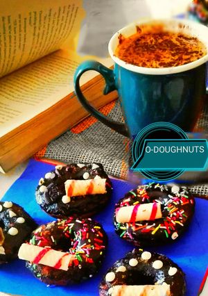 A picture of O-Doughnuts.