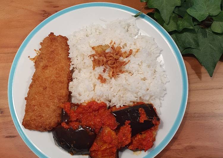 Resep: Terong balado manis simpel Menu Enak Dan Mudah Dibuat