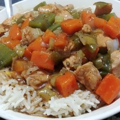 Black pepper chinese chicken A picture of Black pepper chinese chicken.