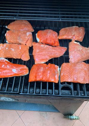 A picture of Fresh Grilled Salmon.