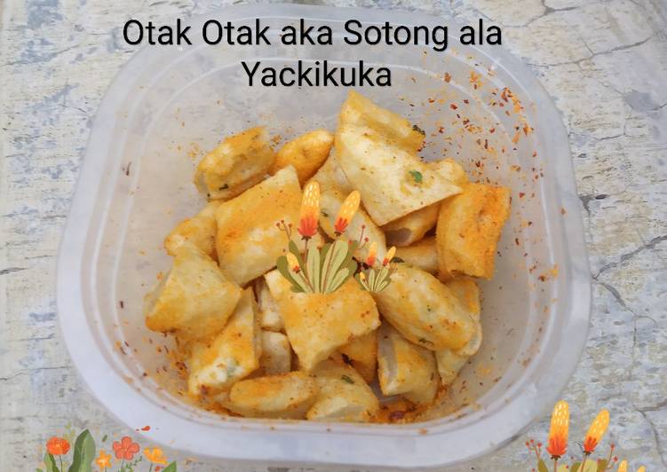 Otak Otak / Sotong Ekonomis ala Yackikuka