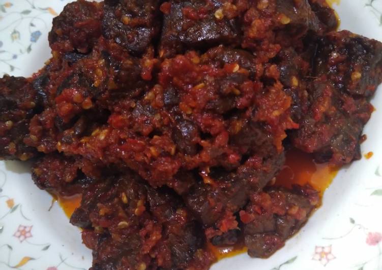 21. Sambel Goreng Paru Balado