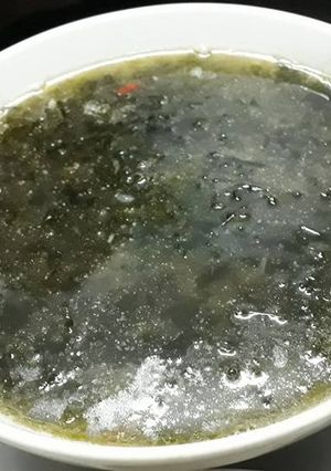 Hình của món Canh rong biển.