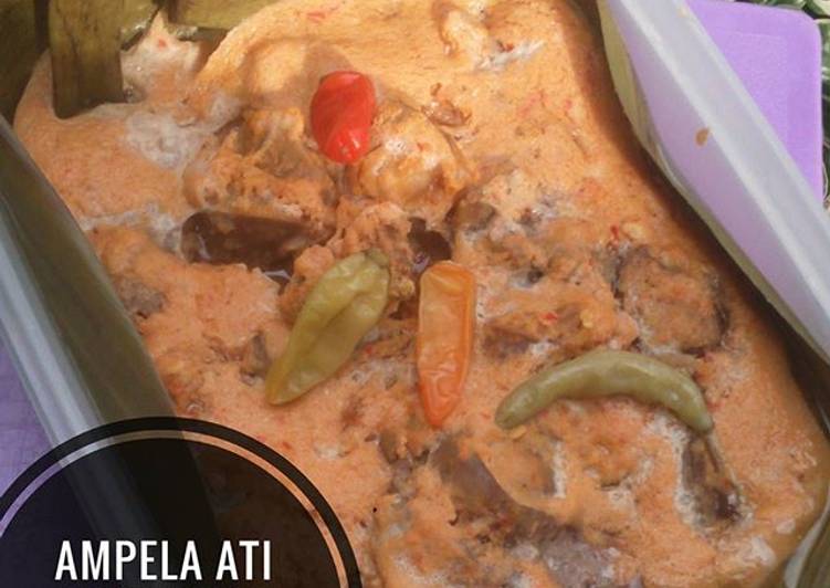 Botok Ampela Ati Ayam