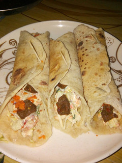 A picture of Shawarma.