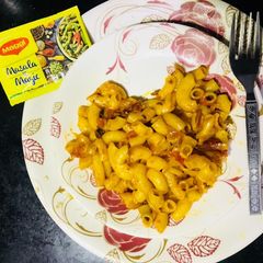 Masala pasta A picture of Masala pasta.