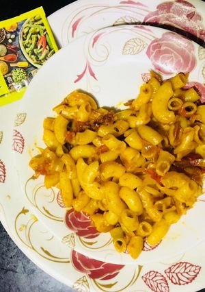 A picture of Masala pasta.