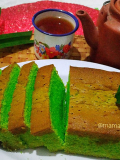 Foto resep 95. Milk Pandan Pound Cake