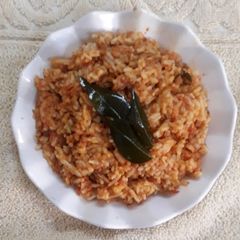 A picture of Tomato rice.