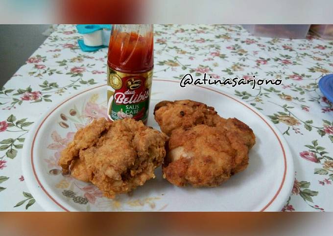 Ayam Lada Crispy ala KFC