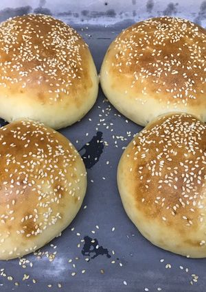 صورة لوصفة صمون البرغر 🍔