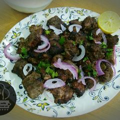 A picture of Beef tikka boti.
