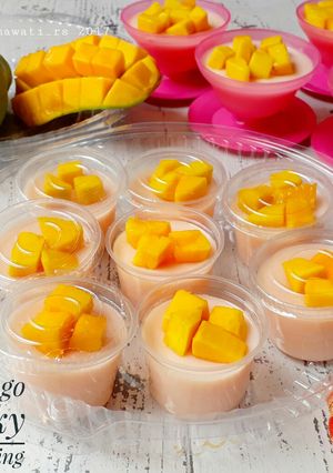Foto resep Mango Silky Pudding