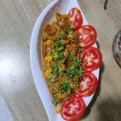 A picture of Paneer do pyaaza.