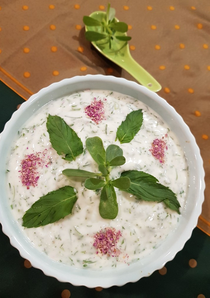عکسی از دستور بورانی خرفه