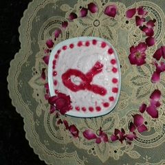 A picture of Strawberry shrikhand.
