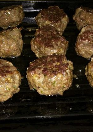 Una foto de Albóndigas al horno y sin pan rallado