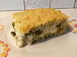 Foto di Timballo di Riso con Asparagi e Caciotta