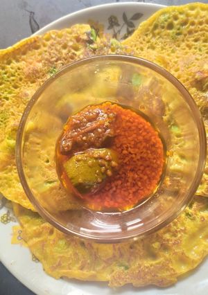मिश्र पिठाचा चीला (mix pitha cha chilla recipe in marathi) रेसिपी चे मुख्य फोटो