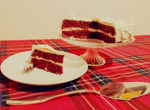 Foto principal de Red Velvet Cake (sin gluten y sin azúcar)