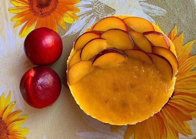 Cheesecake alle pesche 🍑