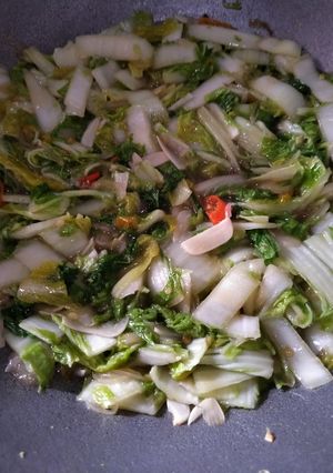 Foto resep Tumis Sawi Putih