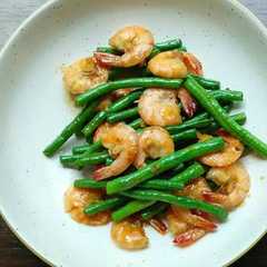 รูปของ Udang dan Kacang Panjang