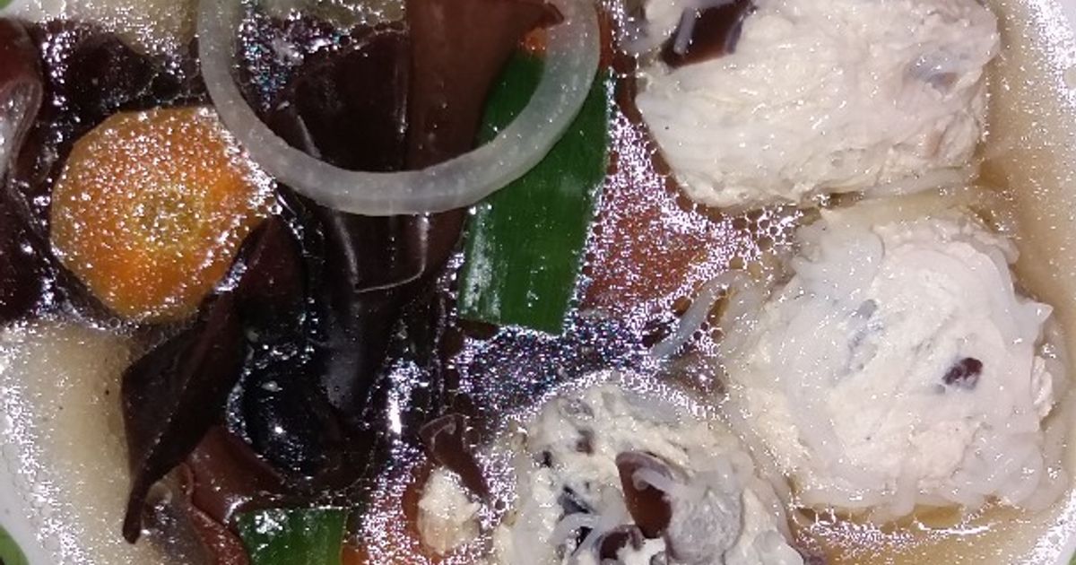 Resep Sup Baso Rambutan (Baso Lo Hoa) oleh vetra - Cookpad