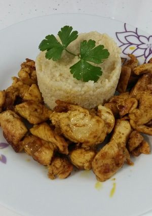 Currys csirkemell kölessel recept fotója