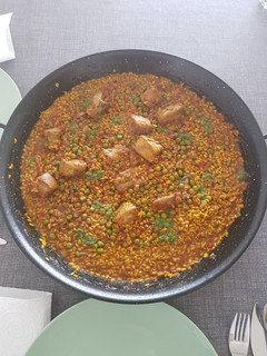 Una foto de Arroz de costilla y verduritas