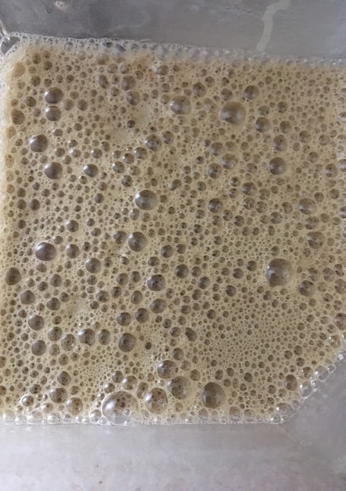 Una foto de Batido de Pepino, Piña y Jamaica (smoothie)