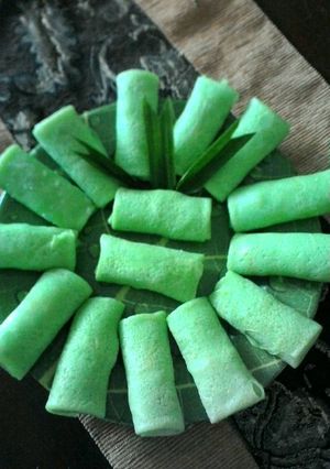 Foto resep Dadar gulung simple isi enten kelapa