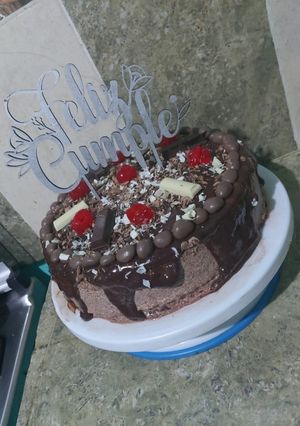Una foto de Pastel de chocolate