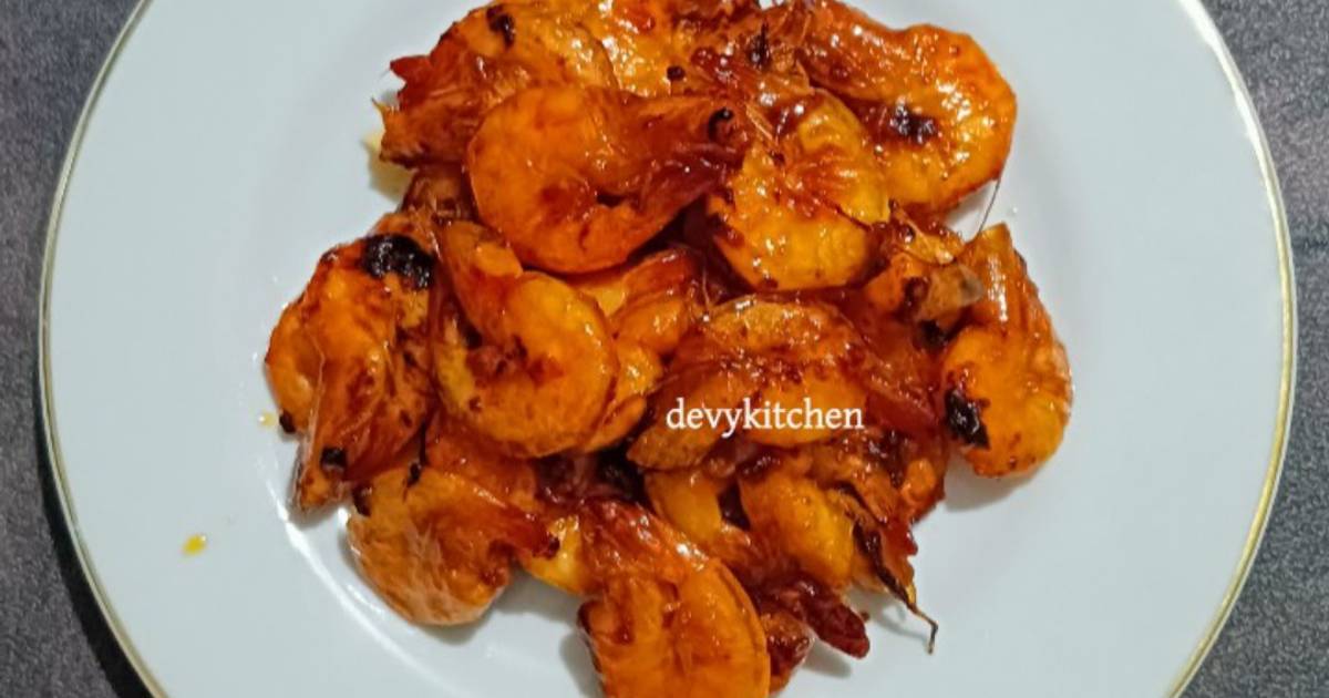 Resep 949 Udang Bakar Madu Paling Mudah dan Enak