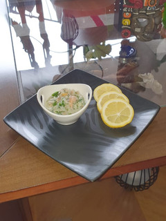 Una foto de Almejas con salsa verde