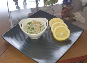 Una foto de Almejas con salsa verde