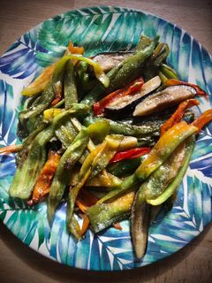 Una foto de Parrillada de verduras