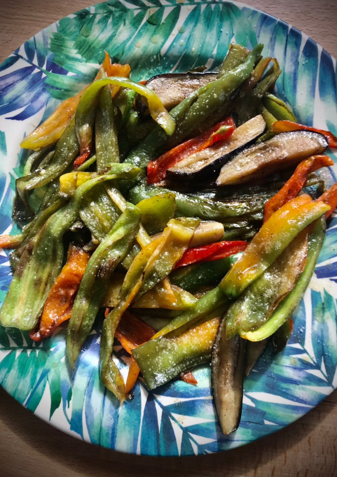 Una foto de Parrillada de verduras