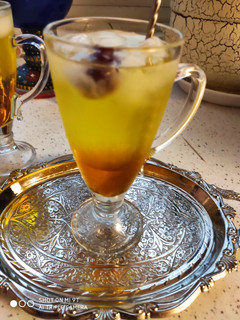عکسی از دستور شربت زعفران وگلاب