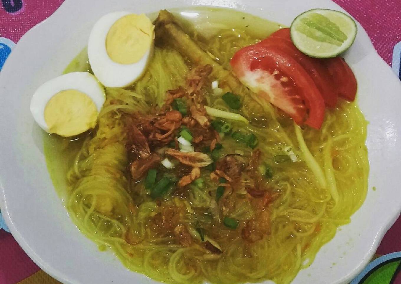 Soto Tulang Ayam / soto ayam sederhana