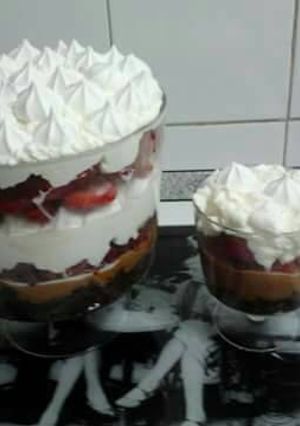 Una foto de Copa brownie